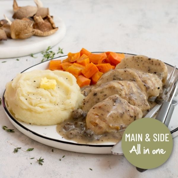 AIO - Chicken and Wild Mushroom with Creamy Mash AIO - Chicken and Wild Mushroom with Creamy Mash