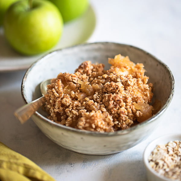 Vegan Apple Crumble - Serves 2