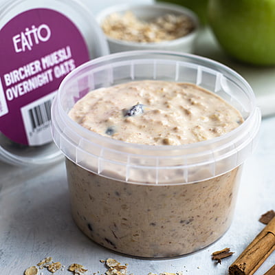 Bircher Muesli Overnight Oats