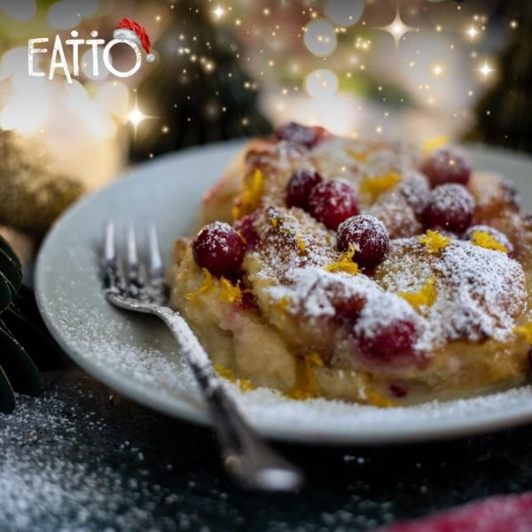 Christmas Only - Orange & Cranberry Bread & Butter Pudding - Serves 2 Christmas Only - Orange & Cranberry Bread & Butter Pudding - Serves 2