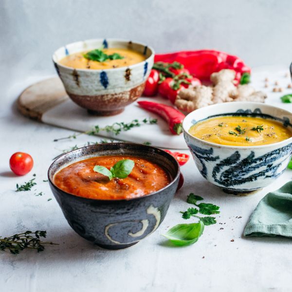 Vegan Soup and Mains For 1 Vegan Soup and Mains For 1