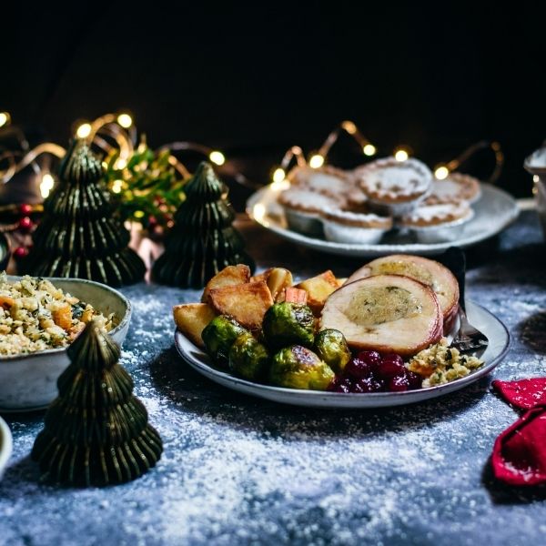 'The Festive Feast' Handmade Christmas Dinner Box - Serves 8 - €189.95