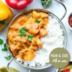 AIO - Thai Red Chicken Curry with Basmati Rice AIO - Thai Red Chicken Curry with Basmati Rice