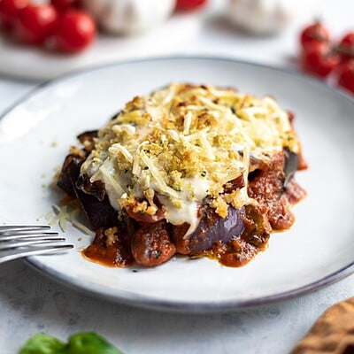 Aubergine Parmigiana